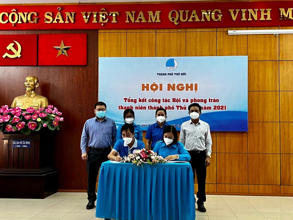 Ký kết Chương trình Liên tịch phối hợp hoạt động với Hội LHTN Việt Nam Thành phố Thủ Đức 